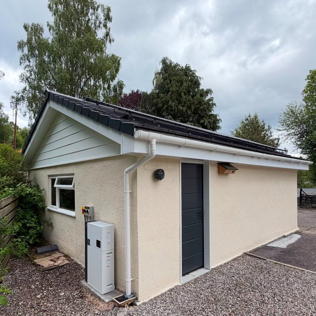 Solar panel system setup